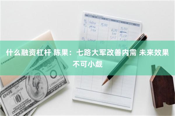 什么融资杠杆 陈果：七路大军改善内需 未来效果不可小觑