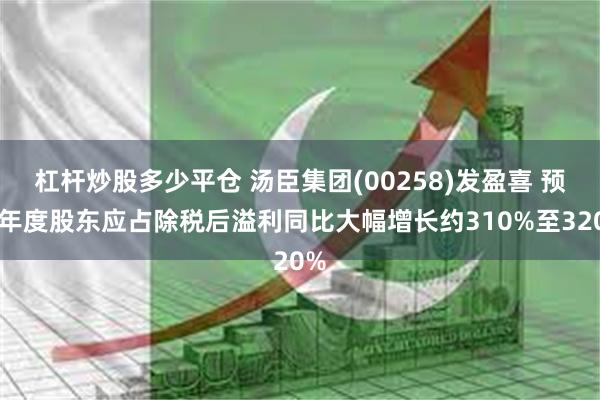 杠杆炒股多少平仓 汤臣集团(00258)发盈喜 预计年度股东应占除税后溢利同比大幅增长约310%至320%