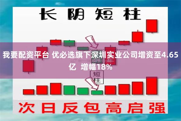 我要配资平台 优必选旗下深圳实业公司增资至4.65亿  增幅18%