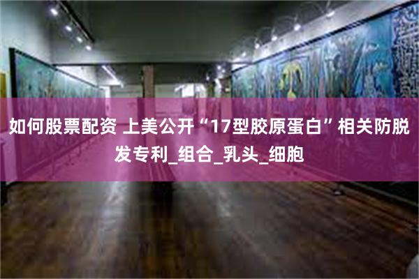 如何股票配资 上美公开“17型胶原蛋白”相关防脱发专利_组合_乳头_细胞