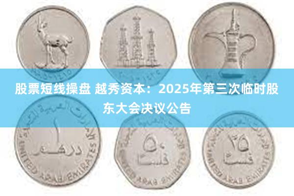 股票短线操盘 越秀资本：2025年第三次临时股东大会决议公告