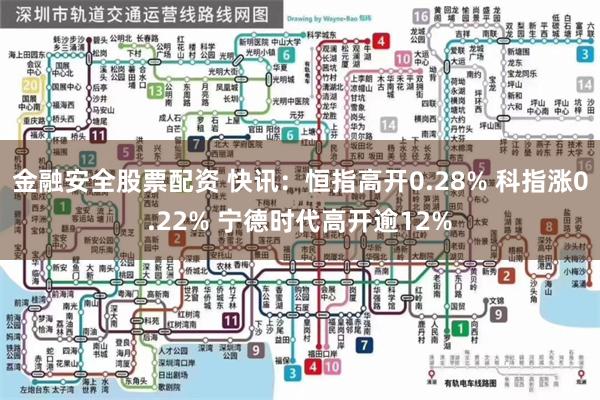 金融安全股票配资 快讯：恒指高开0.28% 科指涨0.22% 宁德时代高开逾12%