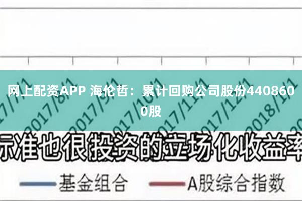 网上配资APP 海伦哲：累计回购公司股份4408600股
