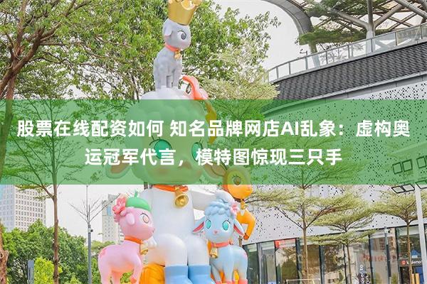 股票在线配资如何 知名品牌网店AI乱象：虚构奥运冠军代言，模特图惊现三只手