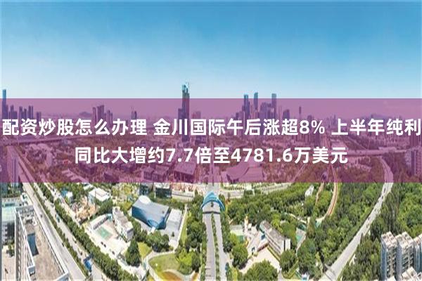 配资炒股怎么办理 金川国际午后涨超8% 上半年纯利同比大增约7.7倍至4781.6万美元
